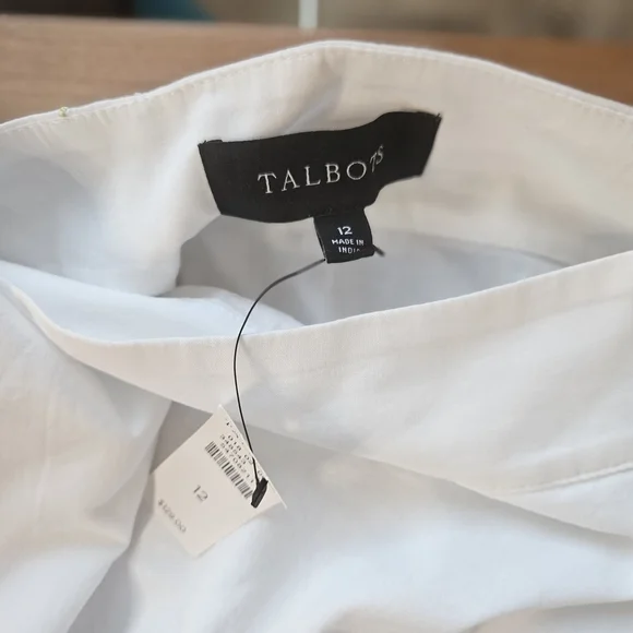 NWT Talbots Embroidered Midi Skirt - Tossed Wildflowers - Size 12 - Picture 7 of 8